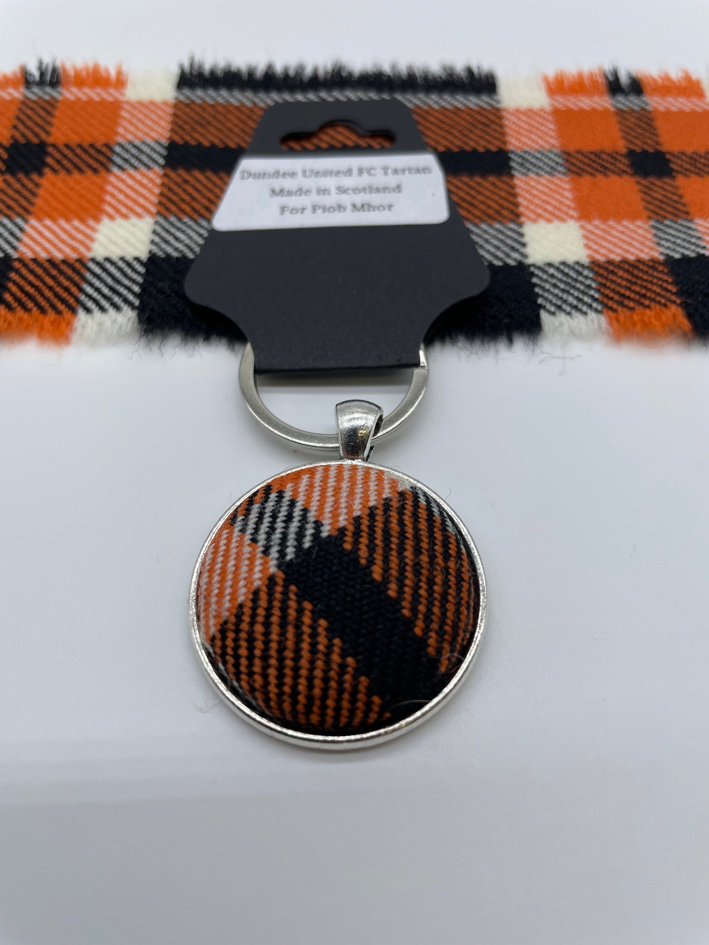 Dundee United FC Official Tartan Keyrings