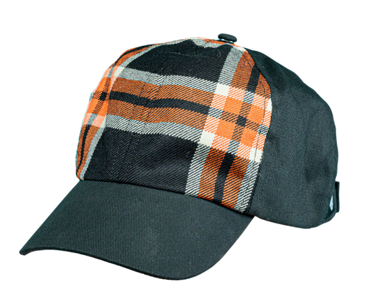 Dundee United FC Official Tartan Baseball Cap - Tartan & Black