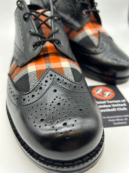 Official Dundee United FC Custom Made Tartan Brogues
