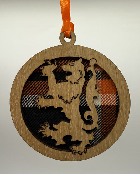 'Official Dundee United FC Tartan' Christmas Decoration - DUFC Terror