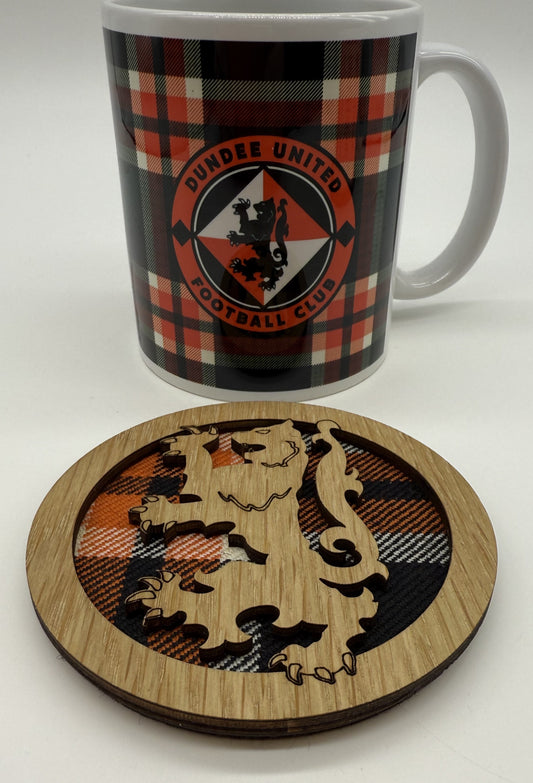 'Official Dundee United FC Tartan' Coaster - Terror