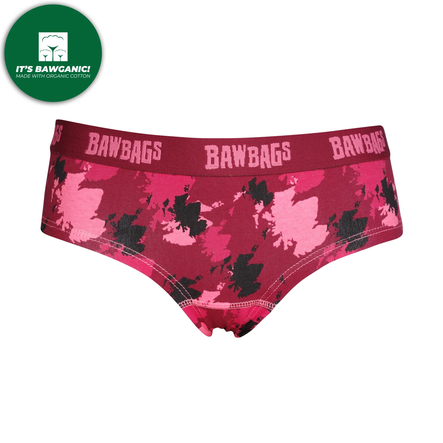 BAWBAGS WOMEN'S COTTON PINK CAMO