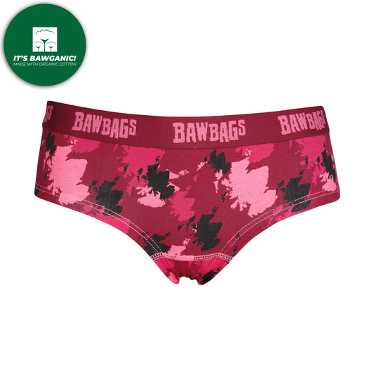 BAWBAGS WOMEN'S COTTON PINK CAMO