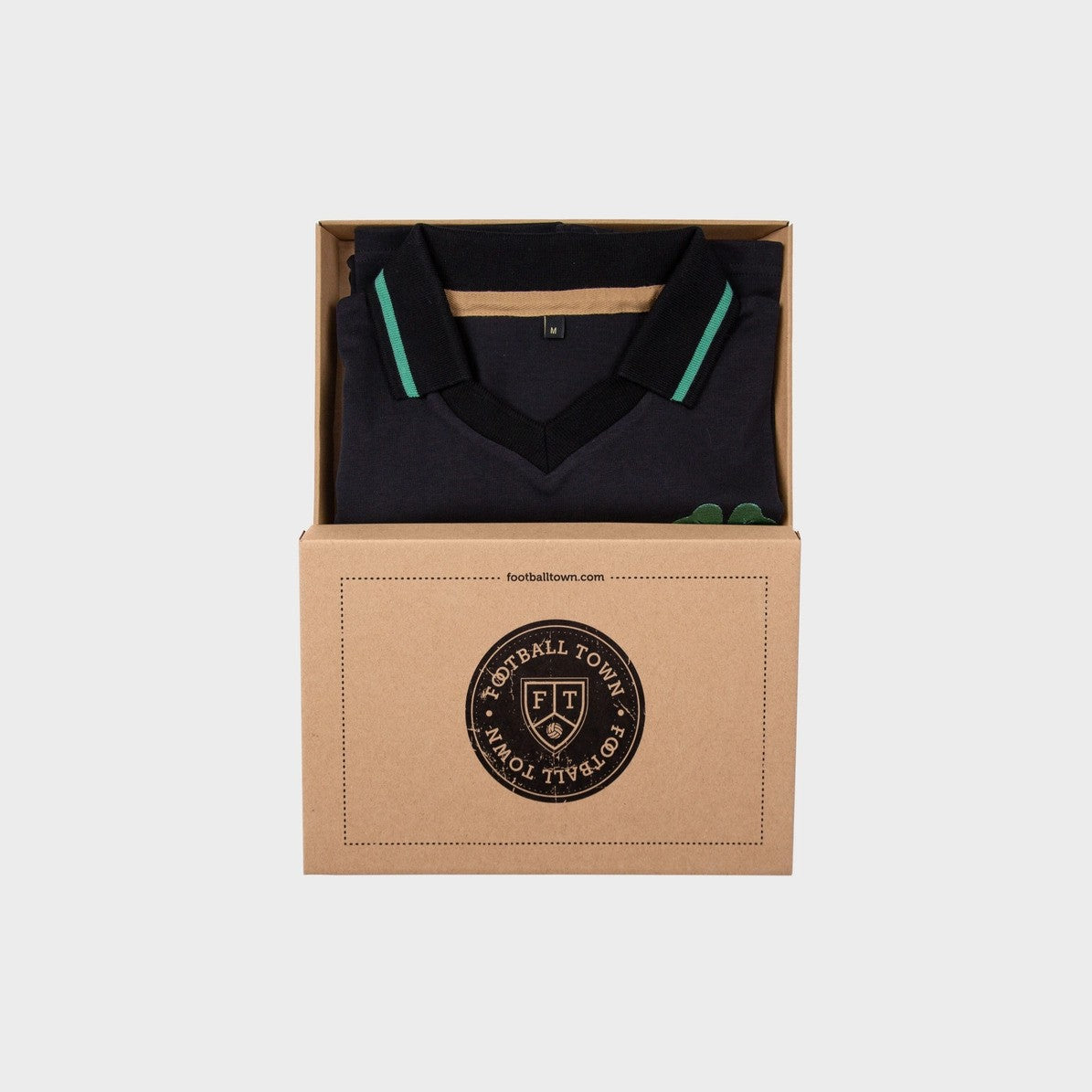 Football Town Unofficial Celtic Long Sleeve Top - Black