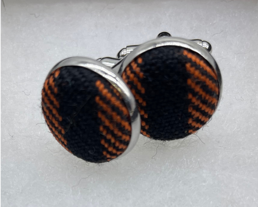 Dundee United FC Official Tartan Cufflinks