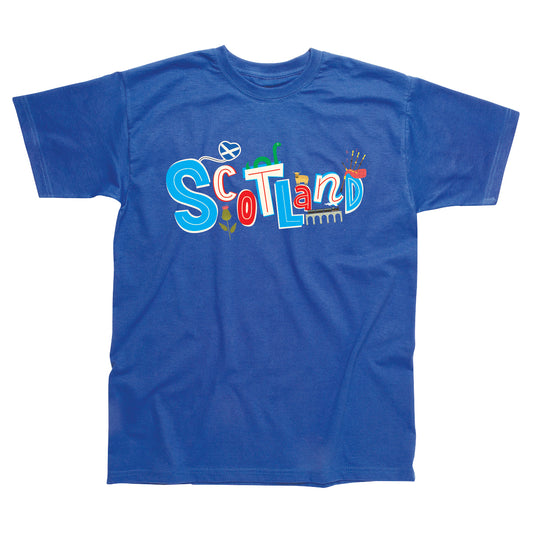 KIDS SCOTLAND WORDMARK T-SHIRT