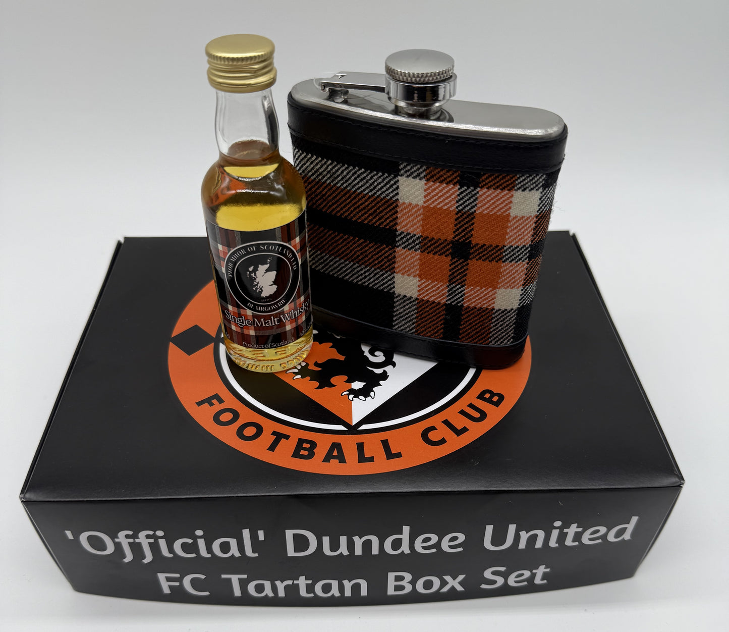 Dundee United FC Official Tartan Whisky Gift Box