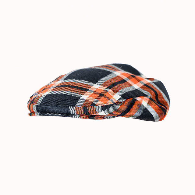 DUNDEE UNITED TARTAN FLAT CAP