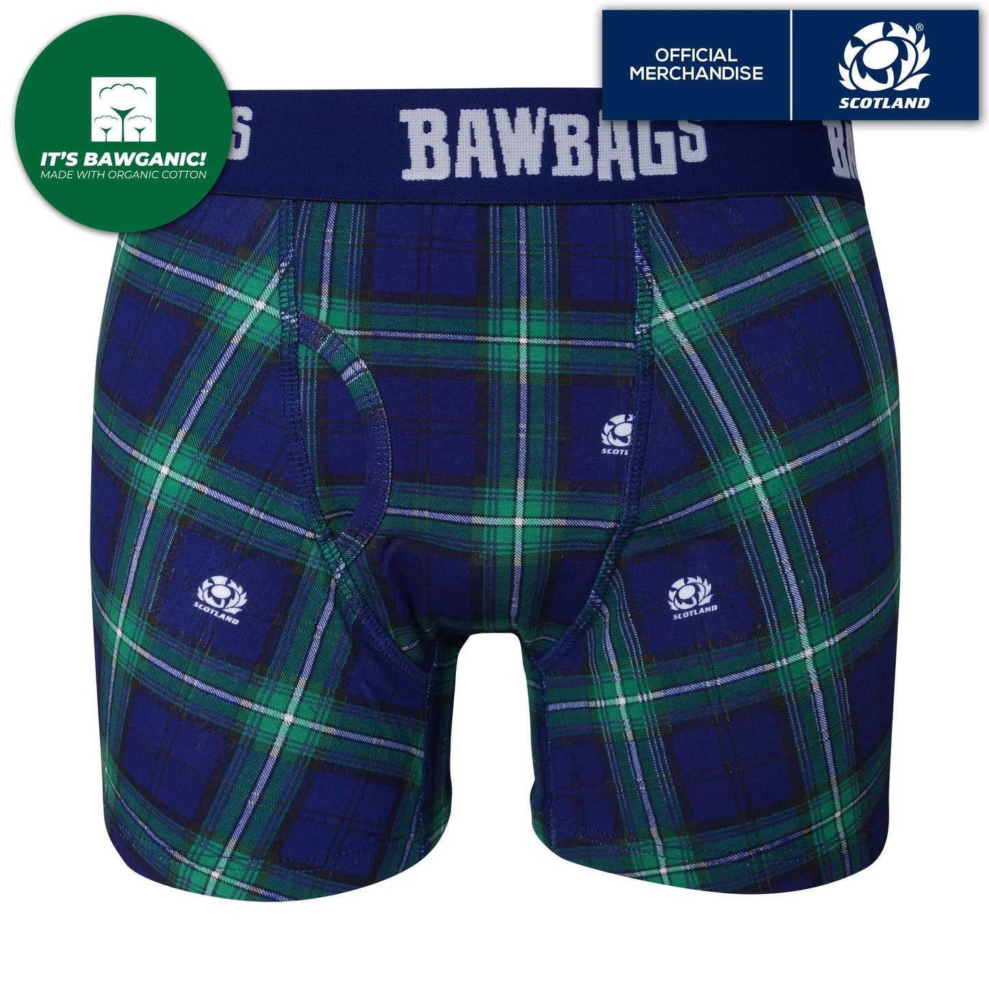 BAWBAGS COTTON SCOTLAND RUGBY TARTAN