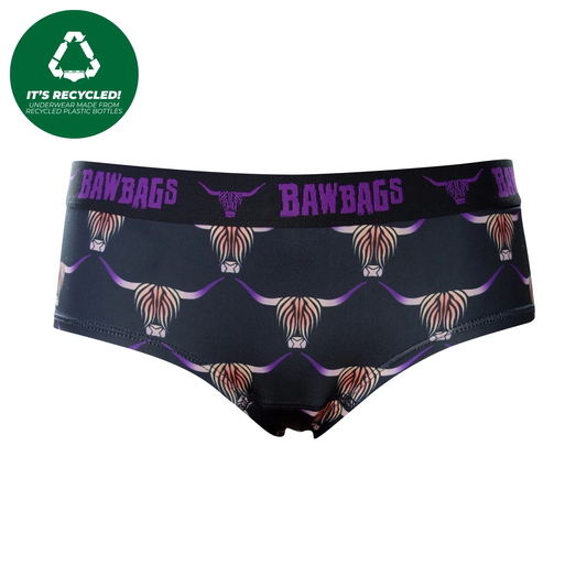 BAWBAGS WOMEN'S COOL DE SACS HIGHLAND COW