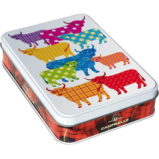 Campbells Shortbread Highland Cow Tin 150g
