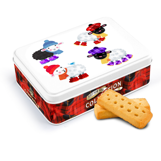 Campbells Shortbread Sheep Tin 120g