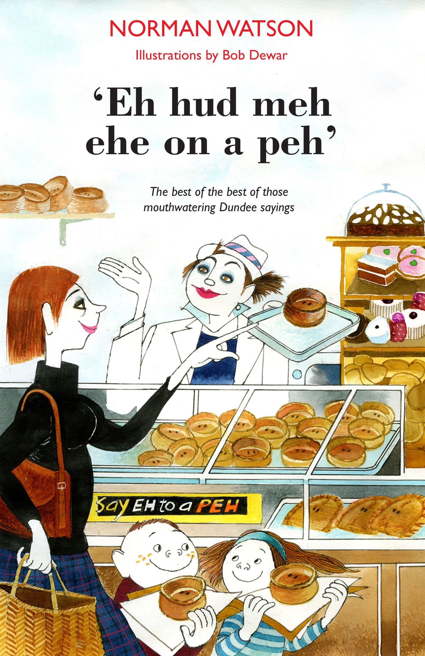 Eh Hud Me Ehe On A Peh (Dundee Sayings)