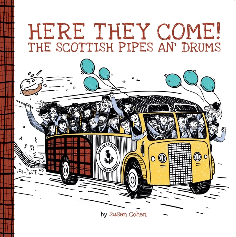 Here They Come The Scottish Pipes an Drums