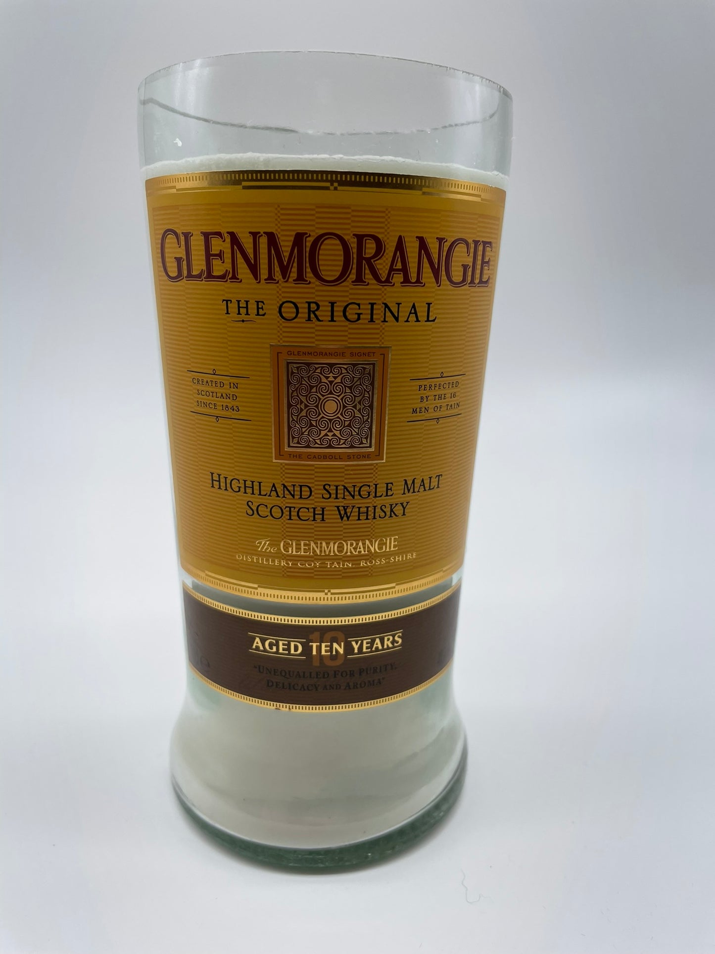 Glenmorangie 10 Whisky Candle Sandalwood Vanilla