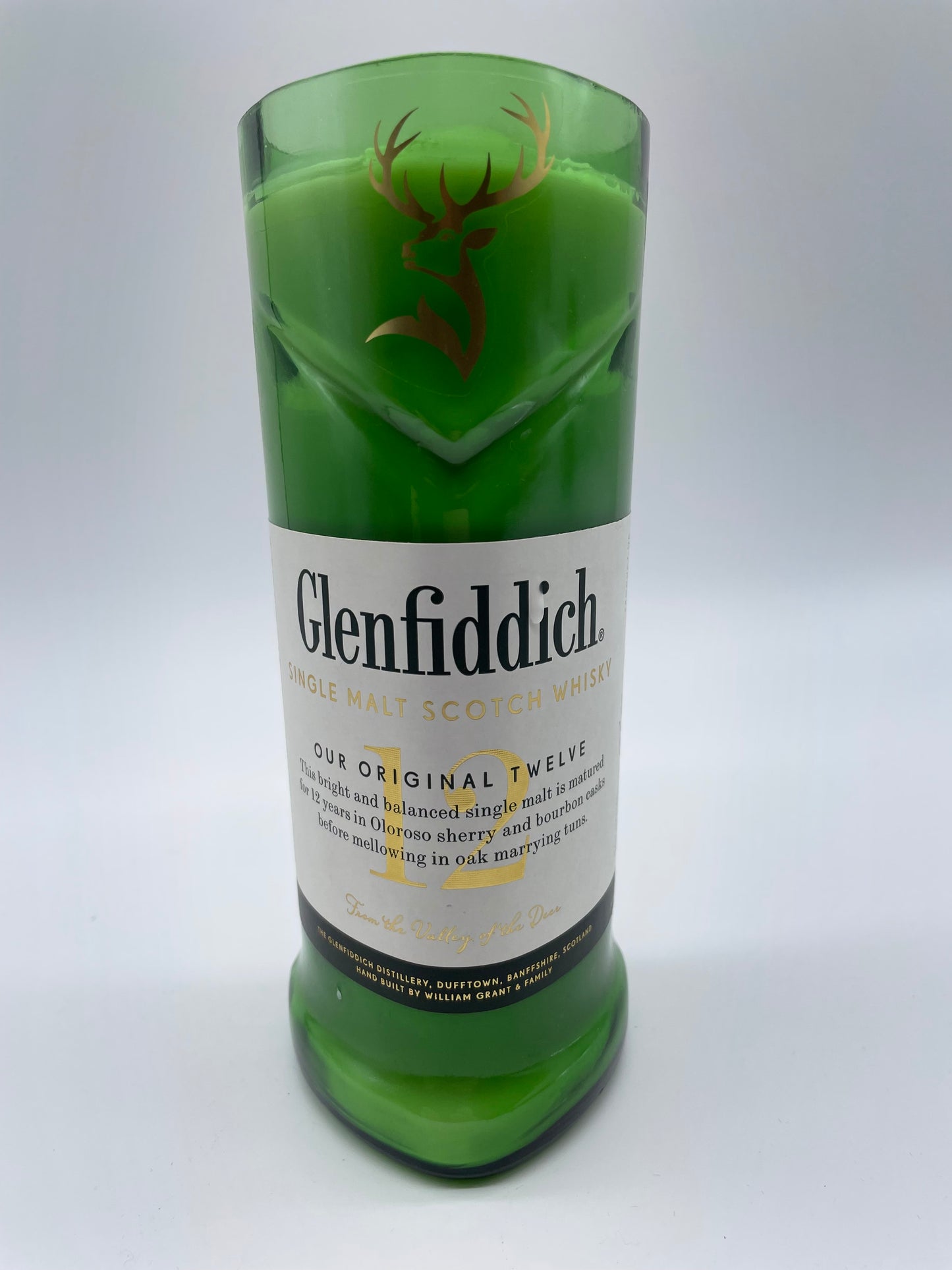 Glenfiddich 12 Whisky Candle Oud Wood